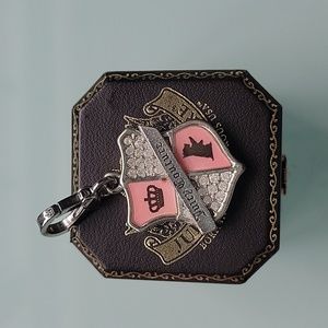 Vintage Juicy Couture coat of arms charm
